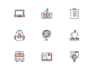 design stunning vector icon set