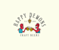 do good looking creative inner demon happy logo