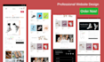 design web template figma web design mockups wireframes website UI UX design