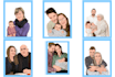 do a custom vector portrait for you, couples and families