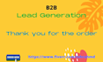do highly targeted b2b lead generation, email list building and email marketing
