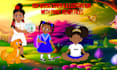 create awesome children book illustrations and covers