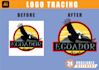 do 3x vector tracing adobe illustrator work in 12 hours