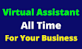 be a virtual assistant for data entry and basic admin tasks
