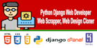 do python programing and python django web development