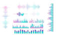 make professional designed audio spectrum music visualizer