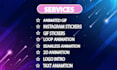 do animated gif animation logo, email signature, animated banner ads, looped