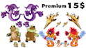 create professional pixel art, animation fakemon for you