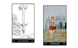 make illustration for tarot cards