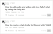 create your documentation or content in markdown