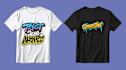 professional t shirt graphics for amazon merch  etsy and shopify