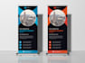 do outstanding corporate roll up banner design within 24 hours