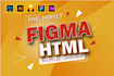 convert figma to html, psd to html, xd to html with bootstrap or tailwind css