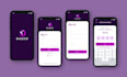 design mobile app uiux, create prototype and wireframe in figma or xd