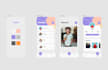 design creative ui ux using figma or adobe xd