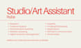 be your studio and art assistant