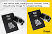 background removal cutout 100 images, retouch quick delivery