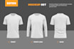 custom 3d tshirt mockup  for your social media post