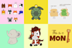 design cute cartoon characters