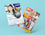 design business flyers, food flyer, corporate flyer