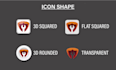 design simple and trendy app icon for android and IOS apps