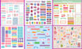 design you a custom printable planner and journal stickers