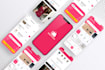design android ios mobile app UI UX with prototype for ecommerce or any business