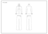 create fashion flat sketch and tech pack