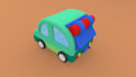 create low poly 3d models and game assets