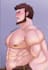 draw bara men ocs fanart and sfw nsfw and make them l2d animation not model