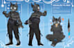 draw reference sheet for your furry character