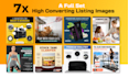 design amazon listing images, a plus content, and bol listing images