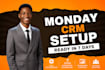 setup and automate your monday sales crm for project management, ai workflow