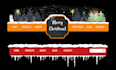design a festive christmas logo or holiday banner makeover