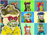 create a professional nft art, custom cartoon nft