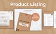 design a custom etsy listing mockup for digital products