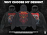 design a streetwear skull tshirt illustration