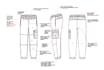 create a fashion tech pack with measurements