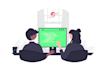 create logo animation, icon, and lottie json for web, mobile