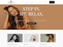 create a makeup, cosmetic, and beauty salon website