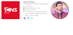 make a modern HTML email signature for outlook, gmail, and apple