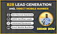 provide b2b lead generation with verified emails and direct mobile numbers