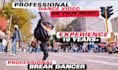 create a powerful breakdance video to promote your music