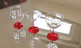 design glass bottles candle containers and glassware