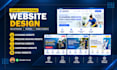 design cleaning, handyman, hvac, pressure washing, painting website