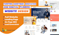 design handyman, hvac, cleaning, junk removal, pest control website