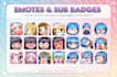create custom emotes for streamer and vtuber