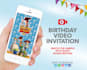 personalized birthday parties video invitation