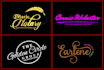 design a creative modern signature style logo