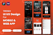 do mobile app and web app admin panel UI UX design